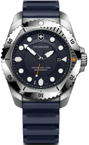 Victorinox Uhren Victorinox Dive Pro Quarz Drei Zeiger Stahl Armbanduhr