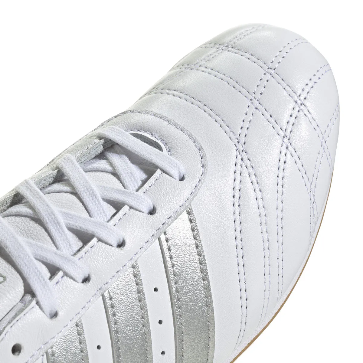 Wmns Taekwondo Schnürsenkel 'Weiß Silber Metallic'