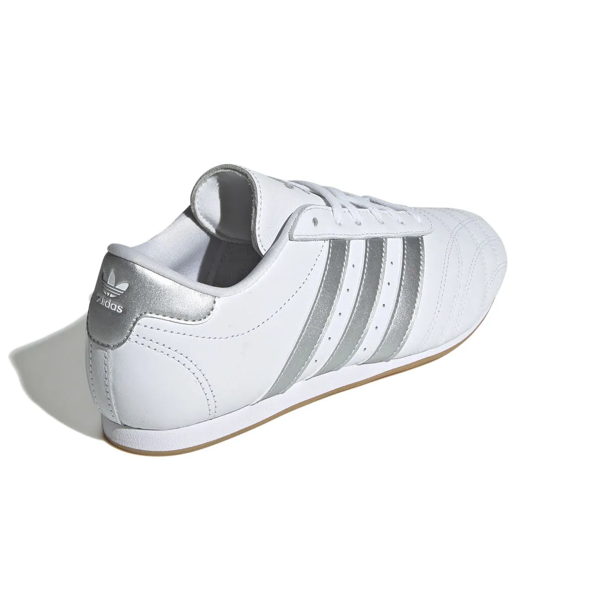 Wmns Taekwondo Schnürsenkel 'Weiß Silber Metallic'