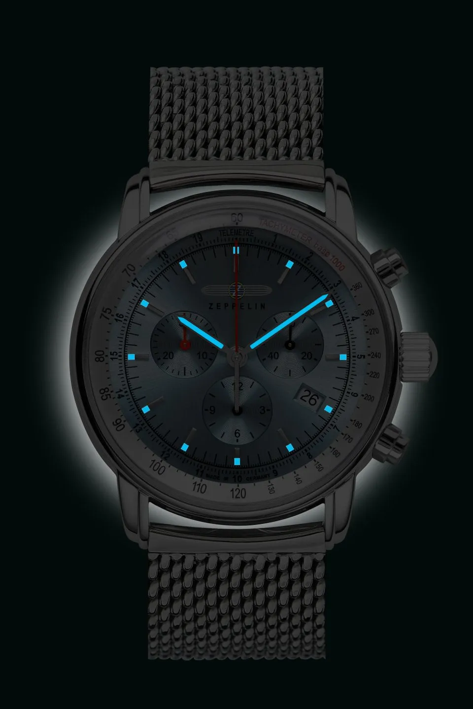 Zeppelin Uhren Zeppelin LZ 14 Marine Herrenuhr