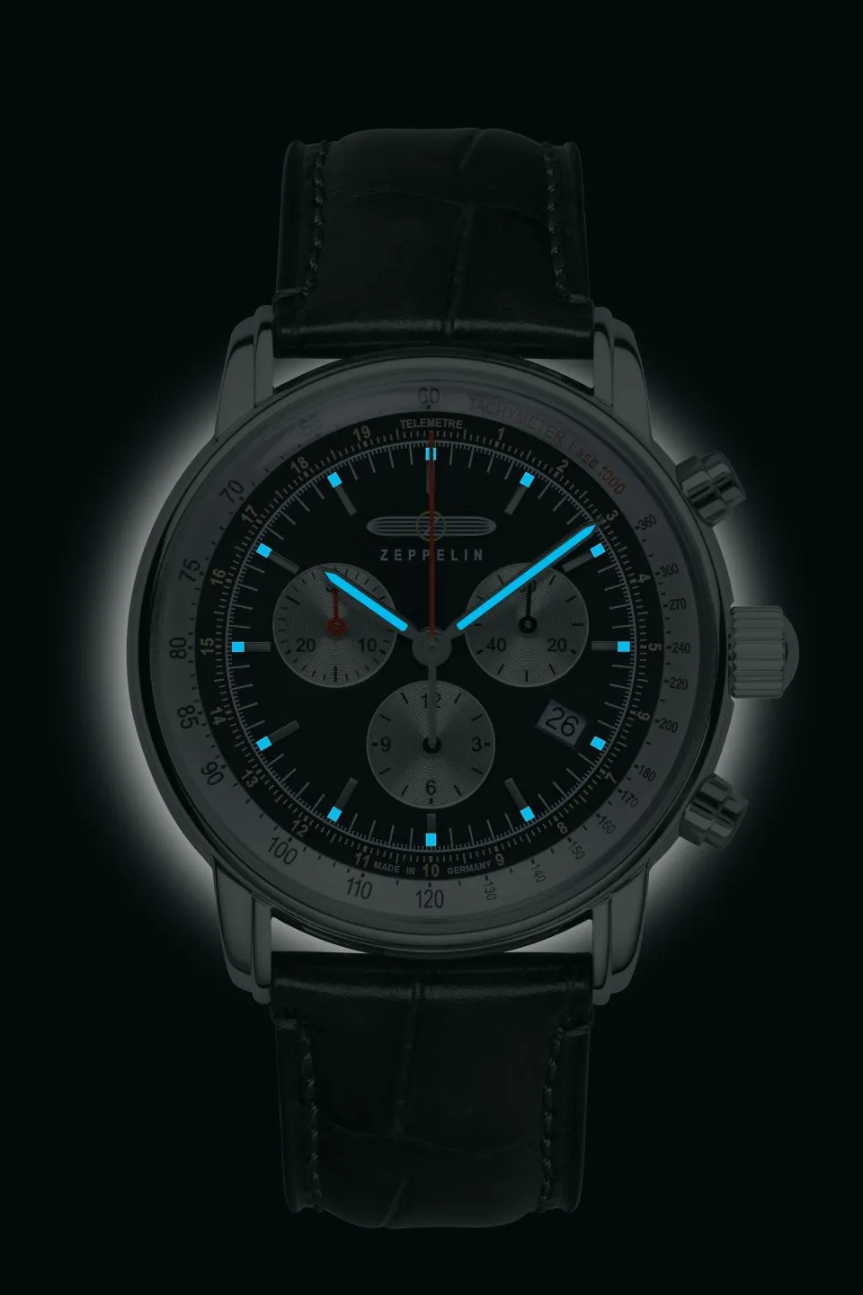 Zeppelin Uhren Zeppelin LZ 14 Marine Herrenuhr