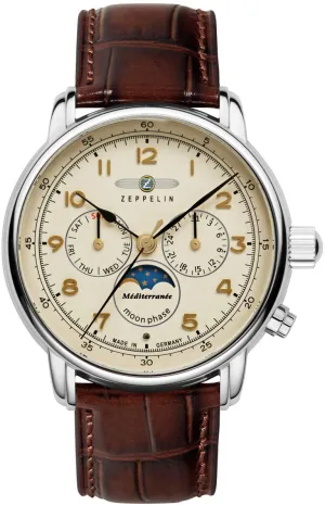 Zeppelin Uhren Zeppelin Mediterranee Herrenuhr